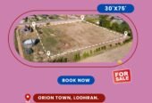 7 Marla Residential Plot in Orion Town Lodhran