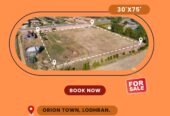 5 Marla Residential Plot in Orion Town Lodhran